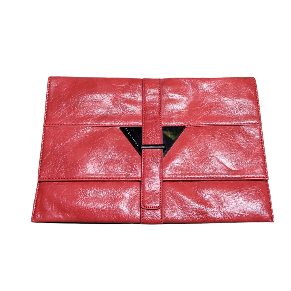 BCBGENERATION Retro 80's Style Pink Clutch Purse